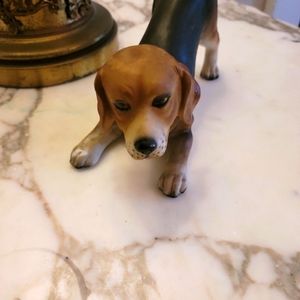 Vintage made in Japan Beagle Figurine.
